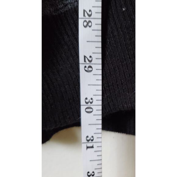 Vintage Protege Collection Geometric Sweater XL Mens Black & Gray - Picture 8 of 10